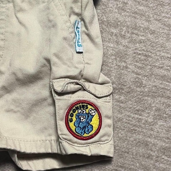 Vintage Sesame Street Cookie Monster Shirt & Shorts Outfit 6-9 Months - Picture 2 of 5